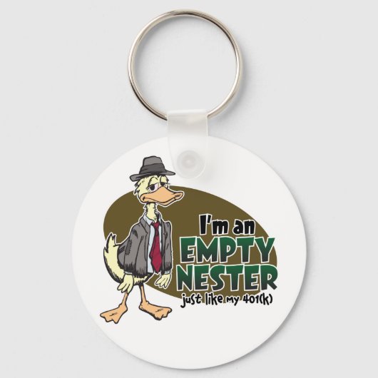 Lege Nest Sleutelhanger (Voorkant)