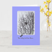 Lege Nest-vriend Kaart (Gele Bloem)