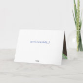 Lege nesten-dan heeft twee vogeleieren kaart (Achterkant)