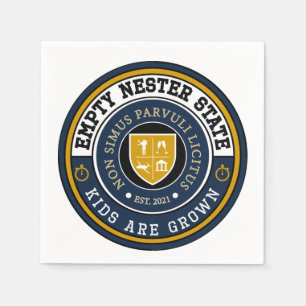 Lege nester staat - Kinderen worden geteeld - luie Servet