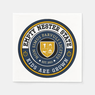 Lege nester staat - Kinderen worden geteeld - luie Servet