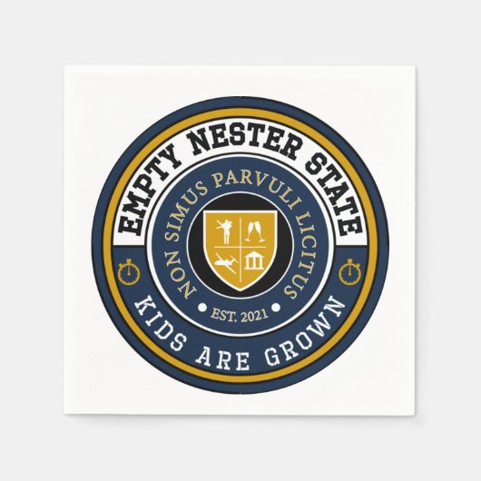 Lege nester staat - Kinderen worden geteeld - luie Servet (Voorkant)