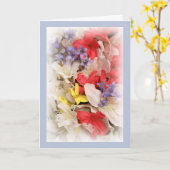 Lege Norm (5" x 7"), Standaard witte enveloppen Kaart (Gele Bloem)