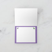 lege notakaart met vogels en kleur kaart (Binnen)