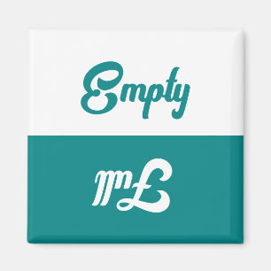  Lege of Volledige vaatwasser Magneet