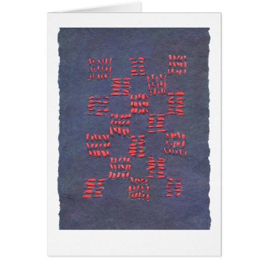 Lege originele kunstkaart (Voorkant)