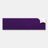 LEGE PAARSE BUMPERSTICKER OM ZELF TE MAAKEN (Voorkant)