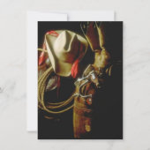 Lege partij voor Western thema Kaart (Voorkant)