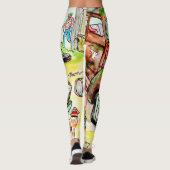 Lege partijen en oude roestvrijauto's - leven op d leggings (Achterkant)