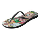 Lege partijen en oude roestwagens - Teenslippers (Schuin)