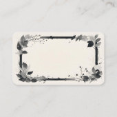 Lege Pentagram Oracle-Kaarten Visitekaartje (Achterkant)