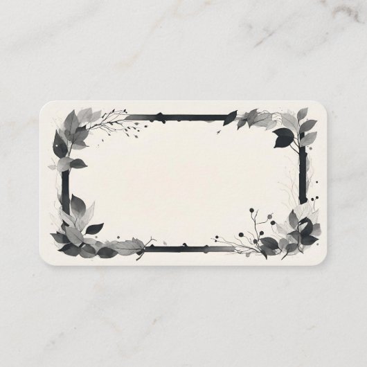 Lege Pentagram Oracle-Kaarten Visitekaartje (Achterkant)