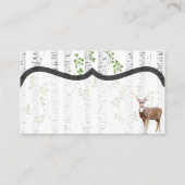 Lege plaatskaarten Herten Ree Bok Bos Jagen Plaatskaartje (Voorkant)
