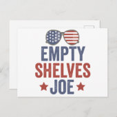 Lege Planken Joe Grappig Conservatief Anti-Liberaa Briefkaart (Voorkant / Achterkant)