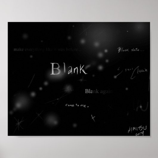 Lege poster afdrukken (Voorkant)