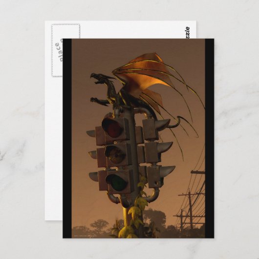 Lege Rage van J. Matthew Root Briefkaart (Voorkant / Achterkant)