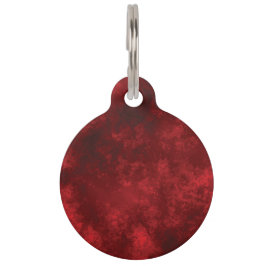 LEGE RODE HALSbandLABEL VOOR JE HUISDIER Huisdierpenning