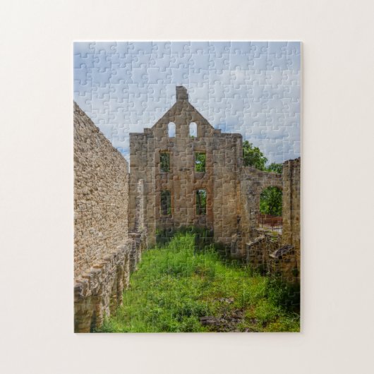 Lege Room Ruins Legpuzzel (Verticaal)