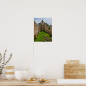 Lege Room Ruins Poster (Keuken)