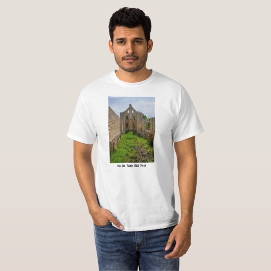 Lege Room Ruins T-Shirt (Voorkant volledig)