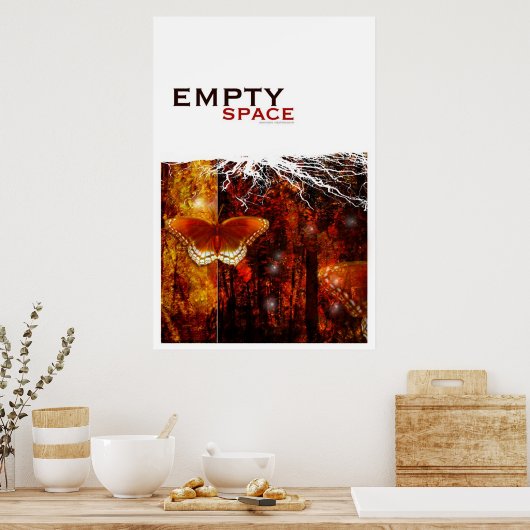 Lege ruimte poster (Keuken)