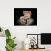 Lege schat poster (Thuiskantoor)