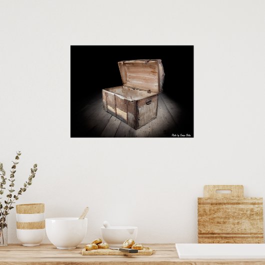 Lege schat poster (Keuken)