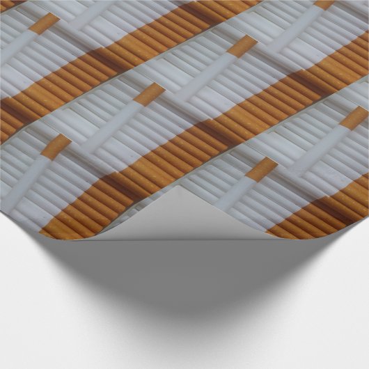 Lege sigaretten gegroepeerd cadeaupapier (Hoek)