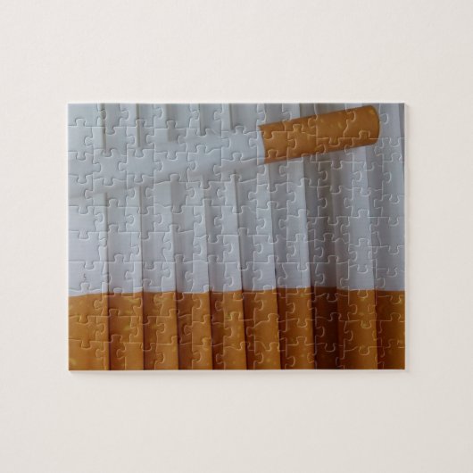 Lege sigaretten gegroepeerd legpuzzel (Horizontaal)