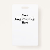 Lege Sjablonen personaliseren of aanpassen Badge (Voorkant)