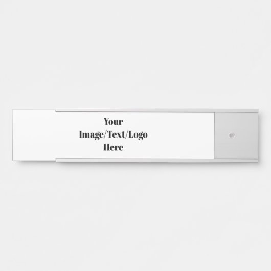 Lege Sjablonen personaliseren of aanpassen Deurbordje (Voorkant)