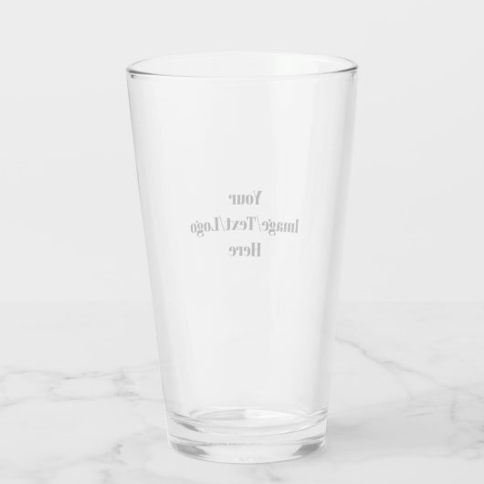 Lege Sjablonen personaliseren of aanpassen Glas (Achterkant)