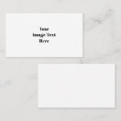 Lege Sjablonen personaliseren of aanpassen Visitekaartje (Voorkant / Achterkant)