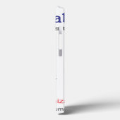 lege Sjabloon Case-Mate iPhone Case (Achterkant / Links)