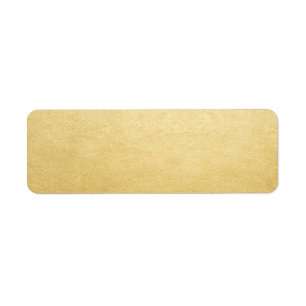 Lege Sjabloon Gold Faux Folie Adres Mailing Etiket