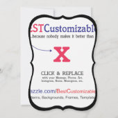 lege Sjabloon Kaart (Achterkant)