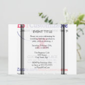  lege Sjabloon Kaart (Staand voorkant)