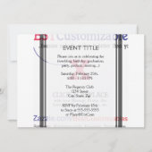 lege Sjabloon Kaart (Voorkant)