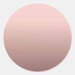 Lege Sjabloon Roos Goud Toevoegen Jouw tekst Moder Ronde Sticker