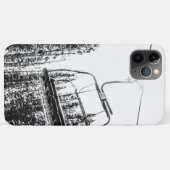 Lege skilift // Zwarte en Witte winter Case-Mate iPhone Case (Achterkant (horizontaal))