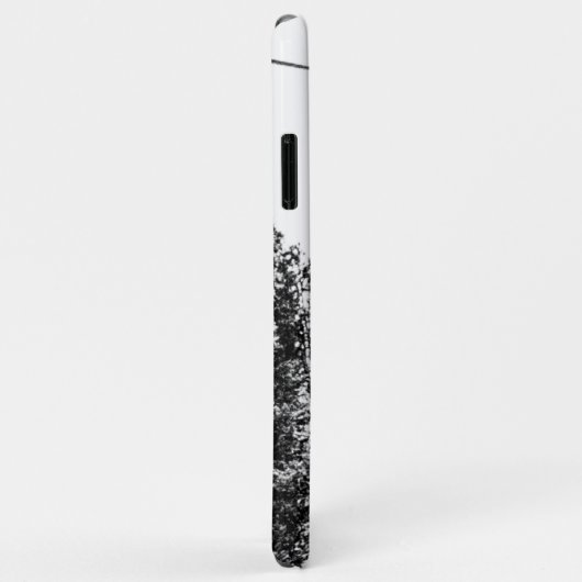 Lege skilift // Zwarte en Witte winter Case-Mate iPhone Case (Achterkant/rechts)