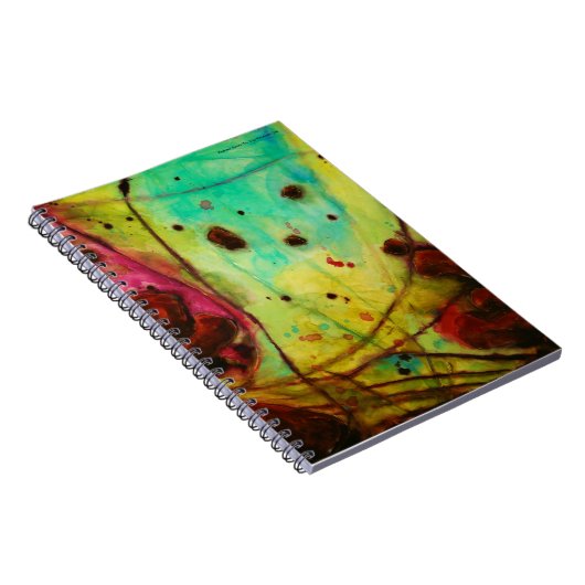 lege spiraallaptop 'Abstracte reeks': nr. 2" Notitieboek (Rechterzijde)