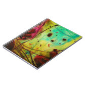 lege spiraallaptop 'Abstracte reeks': nr. 2" Notitieboek (Linkerzijde)