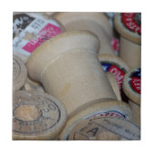 Lege spools tegeltje (Voorkant)