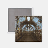 Lege spoortunnel met graffiti-magneet magneet (Voorkant / Achterkant)