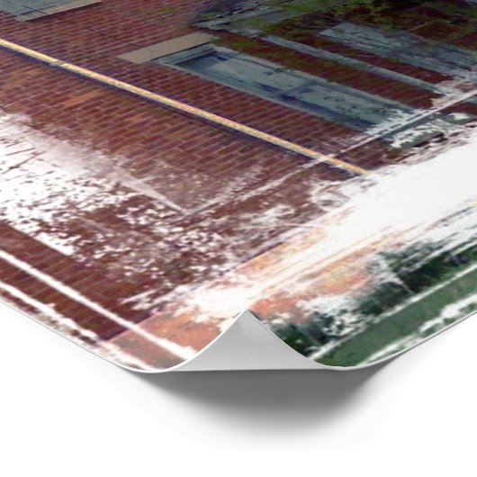 Lege startpunt poster (Hoek)