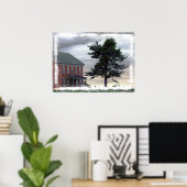 Lege startpunt poster (Thuiskantoor)