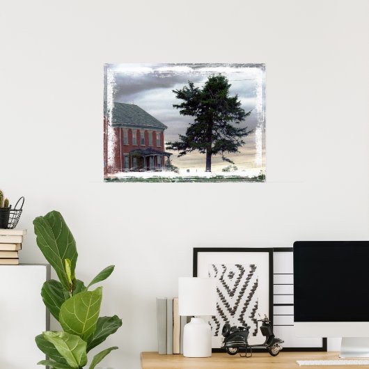 Lege startpunt poster (Thuiskantoor)