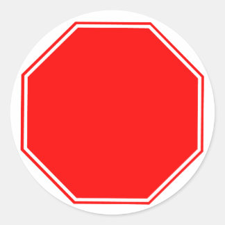 Lege/ Sticker stopteken
