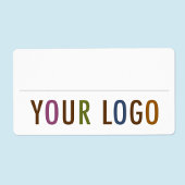 Lege Stickers voor naamplaatje Aangepaste Logo wer
